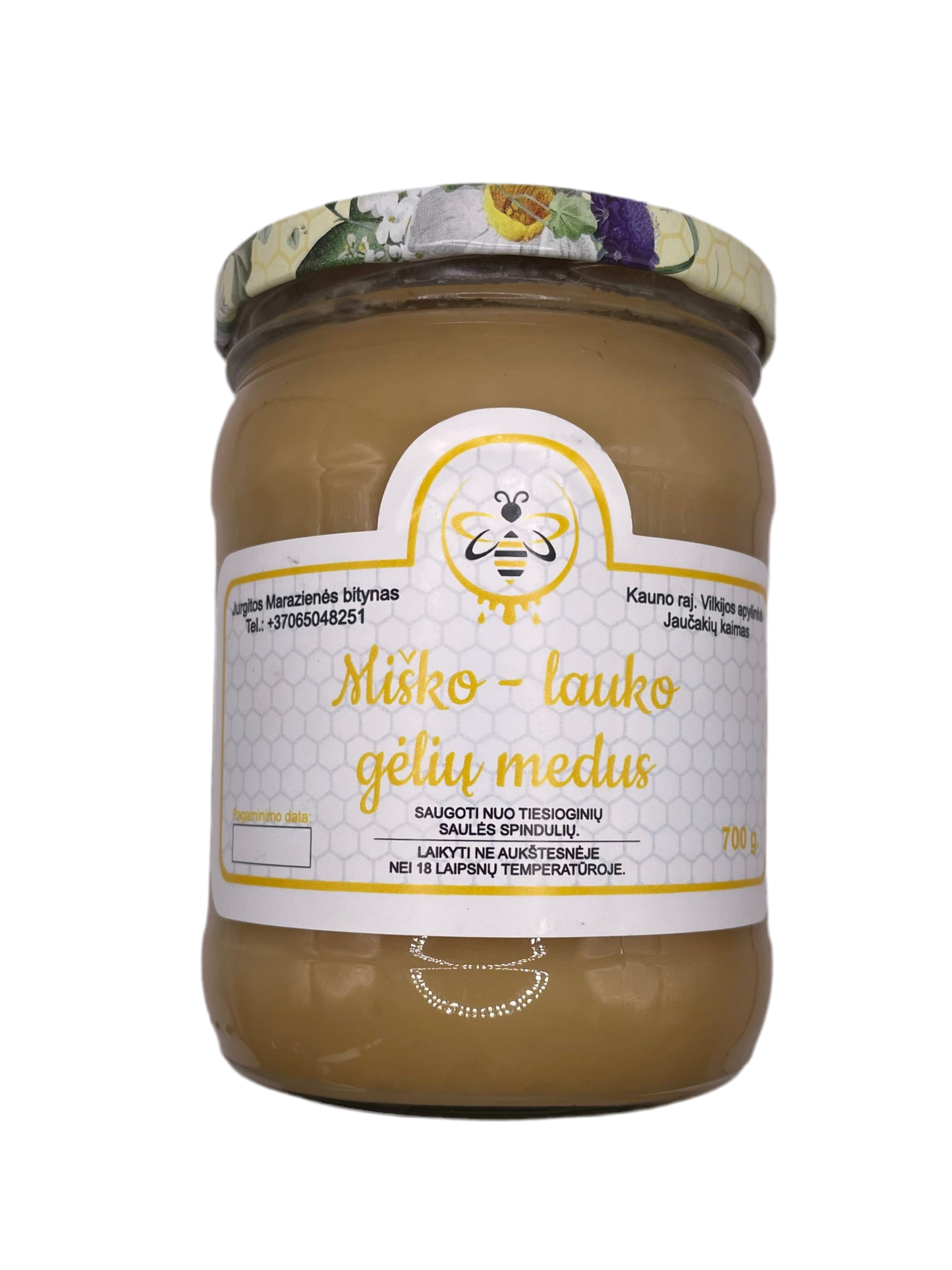 Miško lauko gėlių medus