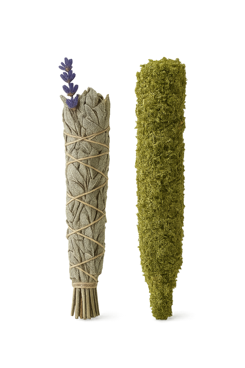 Rankomis surišti smilkalai