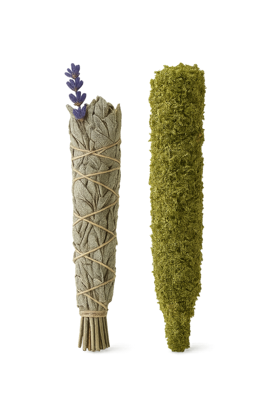 Rankomis surišti smilkalai