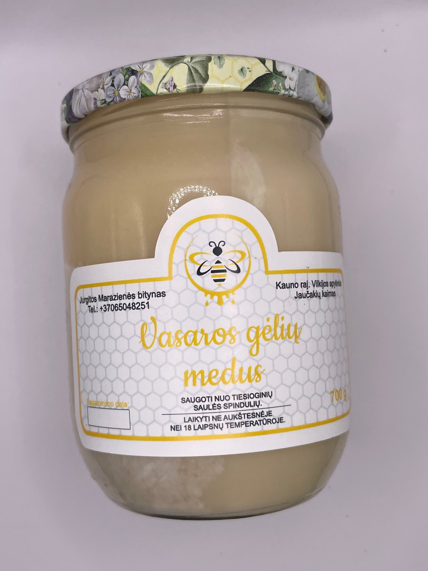 Vasaros gelių medus